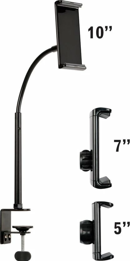 Tripp Lite DDR0310SC Houder Mobiele Telefoon/Smartphone, Tablet/UMPC Zwart Passieve Houder 1 Tripp Lite DDR0310SC Houder Mobiele Telefoon/Smartphone, Tablet/UMPC Zwart Passieve Houder