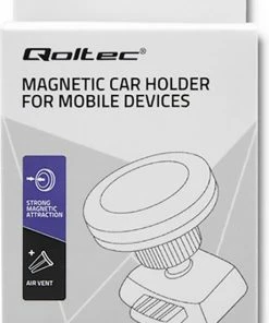 Qoltec 51228 Houder Mobiele Telefoon/Smartphone, Navigator Zwart, Grijs Actieve Houder -Brodit Shop 460x840