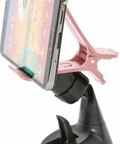 Omega OUCHABP Houder Auto Actieve Houder Zwart, Roze -Brodit Shop 463x840