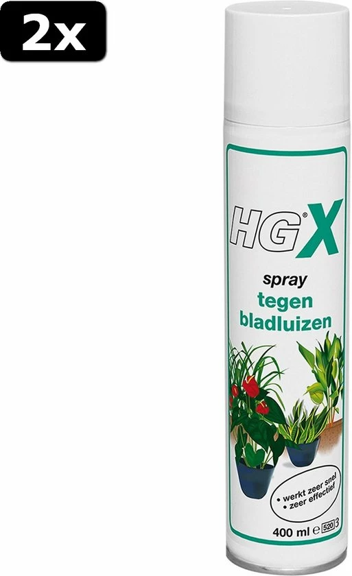 2x HG Spray Tegen Bladluis 0,4L 1 2x HG Spray Tegen Bladluis 0,4L