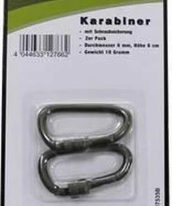 MFH 27535B Karabijn D6x60O 6 Mm X 60 Mm 2 Stuk(s) 7 MFH 27535B Karabijn D6x60O 6 Mm X 60 Mm 2 Stuk(s) -Brodit Shop 524x840