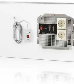 Nedis Inverter Gemodificeerde Sinusgolf | Ingangsvoltage: 12 VDC | Apparaat Stroomoutput: 2 | 230 V ~ 50 Hz | 4000 W | Piekvermogen: 8000 W | Type Stopcontact: F (CEE 7/3) | Screw Terminal -Brodit Shop 550x280 3