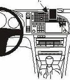 Brodit Proclip Angled Mount, High (853087) -Brodit Shop 550x281