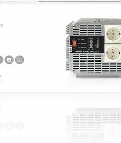 Nedis Inverter Gemodificeerde Sinusgolf | Ingangsvoltage: 12 VDC | Apparaat Stroomoutput: 2 | 230 V ~ 50 Hz | 4000 W | Piekvermogen: 8000 W | Type Stopcontact: F (CEE 7/3) | Screw Terminal -Brodit Shop 550x293 1