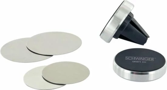 Schwaiger LHSET1 511 Houder Mobiele Telefoon/Smartphone Zwart, Zilver Passieve Houder 1 Schwaiger LHSET1 511 Houder Mobiele Telefoon/Smartphone Zwart, Zilver Passieve Houder