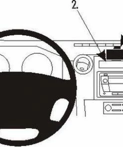 Houder - Brodit ProClip - Toyota LandCruiser 70 2008-> Center Mount