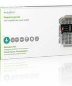 Nedis Inverter Gemodificeerde Sinusgolf | Ingangsvoltage: 12 VDC | Apparaat Stroomoutput: 2 | 230 V ~ 50 Hz | 4000 W | Piekvermogen: 8000 W | Type Stopcontact: F (CEE 7/3) | Screw Terminal -Brodit Shop 550x326 7