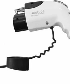 Ratio Electric Ratio Premium Line Laadkabel Auto | Type 2 Naar Type 1 | 7.4 KW | 1 Fase 32A | 4 Meter -Brodit Shop 550x336 6