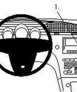 Brodit Proclip Angled Mount (854514)