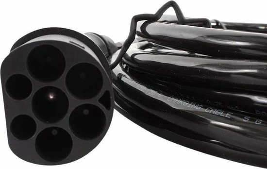 Ratio Electric Ratio Premium Line Laadkabel Auto | Type 2 Naar Type 1 | 7.4 KW | 1 Fase 32A | 6 Meter 3 Ratio Electric Ratio Premium Line Laadkabel Auto | Type 2 Naar Type 1 | 7.4 KW | 1 Fase 32A | 6 Meter - Afbeelding 3