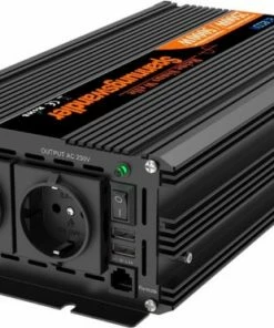 HOUSY? TOOLTECH? Omvormer 12V 230V - Auto Stroom Omvormer - Inverter - Omvormer Auto Camper Boot - Camping Stroom - Voor Auto Koelkast