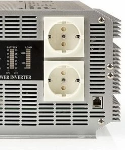 Nedis Inverter Gemodificeerde Sinusgolf | Ingangsvoltage: 12 VDC | Apparaat Stroomoutput: 2 | 230 V ~ 50 Hz | 4000 W | Piekvermogen: 8000 W | Type Stopcontact: F (CEE 7/3) | Screw Terminal