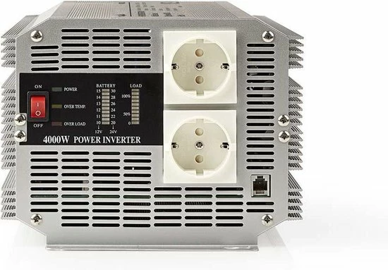 Hq Inv4000-24 High Power Omvormer - 230 V 4000 W 1 Hq Inv4000-24 High Power Omvormer - 230 V 4000 W