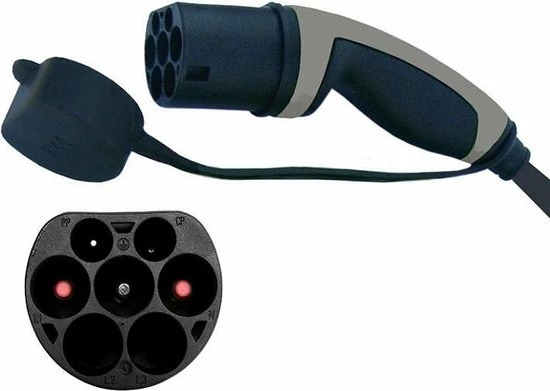 Ratio Electric Ratio Premium Line Laadkabel Auto | Type 2 Naar Type 1 | 7.4 KW | 1 Fase 32A | 6 Meter 4 Ratio Electric Ratio Premium Line Laadkabel Auto | Type 2 Naar Type 1 | 7.4 KW | 1 Fase 32A | 6 Meter - Afbeelding 4