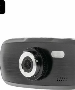 Konig 2x König SAS-CARCAM20 Full HD Dashcam Met Zuignap Zwart