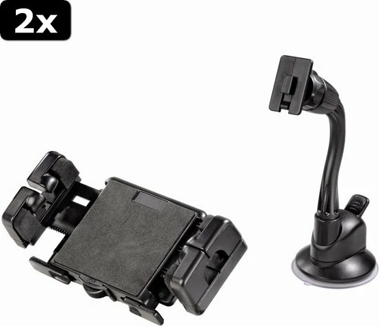 2x Hama Universele Houder 360° Lange Hals 6-17cm 1 2x Hama Universele Houder 360° Lange Hals 6-17cm