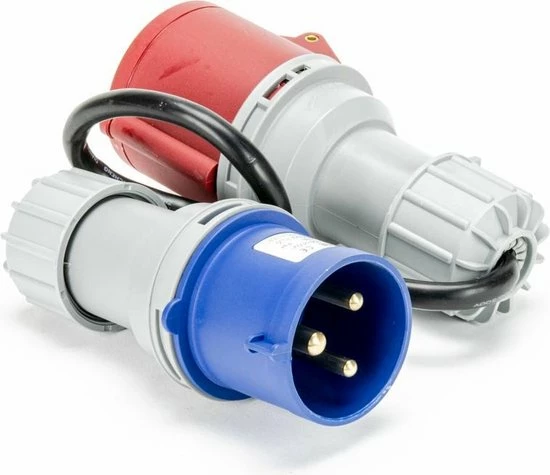 Solutions Soolutions CEE Blauw 32A (m) Naar CEE Rood 32A (v) 2 Solutions Soolutions CEE Blauw 32A (m) Naar CEE Rood 32A (v) - Afbeelding 2