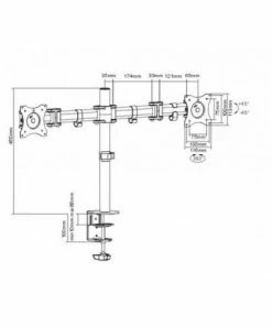 CUC Exertis Connect 903038 Houder Binnen Passieve Houder Zwart -Brodit Shop 550x499 2