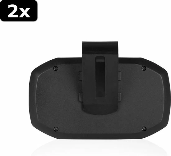 2x Smartwares SK-1541 Bluetooth Car Kit Zwart 3 2x Smartwares SK-1541 Bluetooth Car Kit Zwart - Afbeelding 3