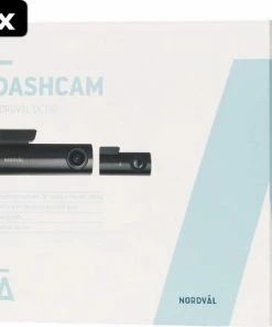 2x Nordv√§l DC102 2CH Dashcam 2K + GPS + WiFi + 128GB -Brodit Shop 550x510 1