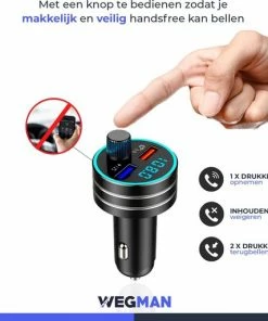 Wegman Bluetooth FM Transmitter - Autolader - Carkit - Autoradio - Bluetooth Transmitter 8 Wegman Bluetooth FM Transmitter - Autolader - Carkit - Autoradio - Bluetooth Transmitter -Brodit Shop 550x513