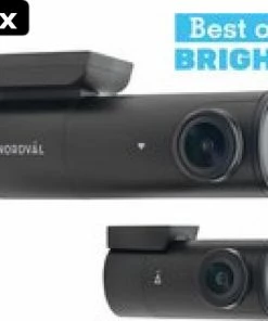 2x Nordv??l DC102 2CH Dashcam 2K + GPS + WiFi + 64GB