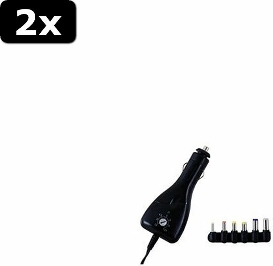 2x Scanpart Auto Spanningsomvormer 1000MA 1 2x Scanpart Auto Spanningsomvormer 1000MA