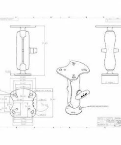 RAM Mount RAM-107 Houder Zwart -Brodit Shop 550x550 134