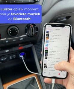 Wegman Bluetooth FM Transmitter - Autolader - Carkit - Autoradio - Bluetooth Transmitter 4 Wegman Bluetooth FM Transmitter - Autolader - Carkit - Autoradio - Bluetooth Transmitter -Brodit Shop 550x550 15