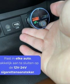 Wegman Bluetooth FM Transmitter - Autolader - Carkit - Autoradio - Bluetooth Transmitter 6 Wegman Bluetooth FM Transmitter - Autolader - Carkit - Autoradio - Bluetooth Transmitter -Brodit Shop 550x550 16