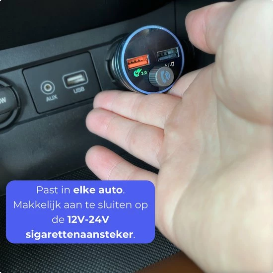 Wegman Bluetooth FM Transmitter - Autolader - Carkit - Autoradio - Bluetooth Transmitter Wegman Bluetooth FM Transmitter - Autolader - Carkit - Autoradio - Bluetooth Transmitter -Brodit Shop 550x550 16