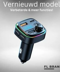 FL Brands 2 Stuks - Bluetooth FM Transmitter - Auto Snel Lader - Carkit - Handsfree - MP3 - USB-A 3.0 - USB-C - Bluetooth Audio - Noise Cancelling - Nieuw Model 12 FL Brands 2 Stuks - Bluetooth FM Transmitter - Auto Snel Lader - Carkit - Handsfree - MP3 - USB-A 3.0 - USB-C - Bluetooth Audio - Noise Cancelling - Nieuw Model -Brodit Shop 550x550 246