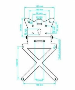 Lampa 90144 Houder Zwart Passieve Houder -Brodit Shop 550x550 256