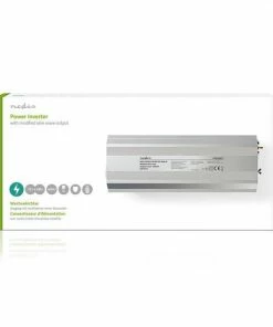 Nedis Inverter Gemodificeerde Sinusgolf | Ingangsvoltage: 12 VDC | Apparaat Stroomoutput: 2 | 230 V ~ 50 Hz | 4000 W | Piekvermogen: 8000 W | Type Stopcontact: F (CEE 7/3) | Screw Terminal -Brodit Shop 550x550 270
