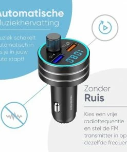 Trendfield FM Transmitter Bluetooth 5.0 - Carkit USB 3.0 Fast Charge - Auto Accessoires - Beluister Draadloos Muziek Via Spotify Of Youtube 9 Trendfield FM Transmitter Bluetooth 5.0 - Carkit USB 3.0 Fast Charge - Auto Accessoires - Beluister Draadloos Muziek Via Spotify Of Youtube -Brodit Shop 550x550 34