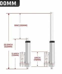 Alizendeh Lineaire Actuator 12V 1500N 200mm -Brodit Shop 550x550 358