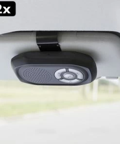 2x Smartwares SK-1541 Bluetooth Car Kit Zwart -Brodit Shop 550x550 500
