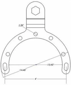 RAM Mount RAM-B-411-A-UN7BU Houder Mobiele Telefoon/Smartphone Zwart Passieve Houder -Brodit Shop 550x550 596