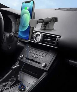 Techly I-SMART-VENT-GRAV Houder Passieve Houder Mobiele Telefoon/Smartphone Zwart -Brodit Shop 550x550 63