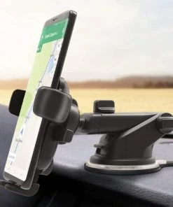 Techly I-SMART-VENT-GRAV Houder Passieve Houder Mobiele Telefoon/Smartphone Zwart