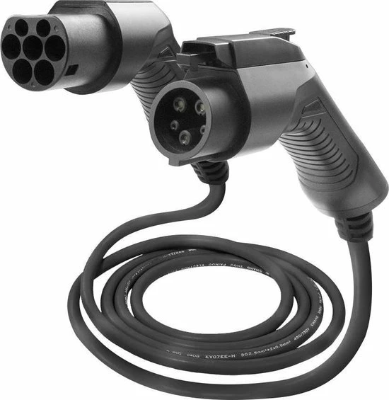 Besen LAADKABEL TYPE 1 NAAR TYPE 2 | 16A | 1 FASE 1 Besen LAADKABEL TYPE 1 NAAR TYPE 2 | 16A | 1 FASE