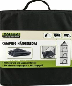 Calima Camping H?ngeregal Campingkast Zwart 46037 -Brodit Shop 550x626