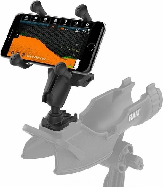 RAM Mount ROD® HD Fishing Rod Holder With 6" Spline Post RAP-433-NBU 5 RAM Mount ROD® HD Fishing Rod Holder With 6" Spline Post RAP-433-NBU - Afbeelding 5