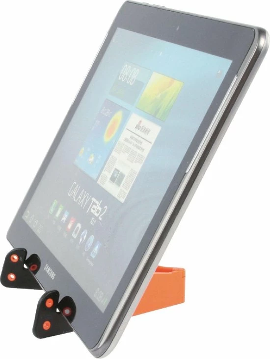 Konig Universal Tablet Stand Foldable Orange 6 Konig Universal Tablet Stand Foldable Orange - Afbeelding 6