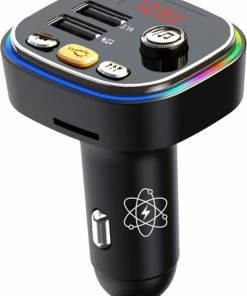 Slimtron C20 ? 3.1A Fast Charge - BT 5.0 FM Transmitter - 2 * USB Aansluitingen