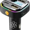 Slimtron C26 – BT 5.0 FM Transmitter 15W - Fast Charge - USB 3.0 - RGB Transmitter