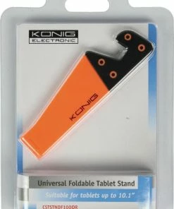 Konig Universal Tablet Stand Foldable Orange 9 Konig Universal Tablet Stand Foldable Orange -Brodit Shop 550x804 2